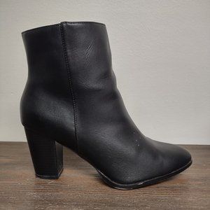 Black Heeled Boots